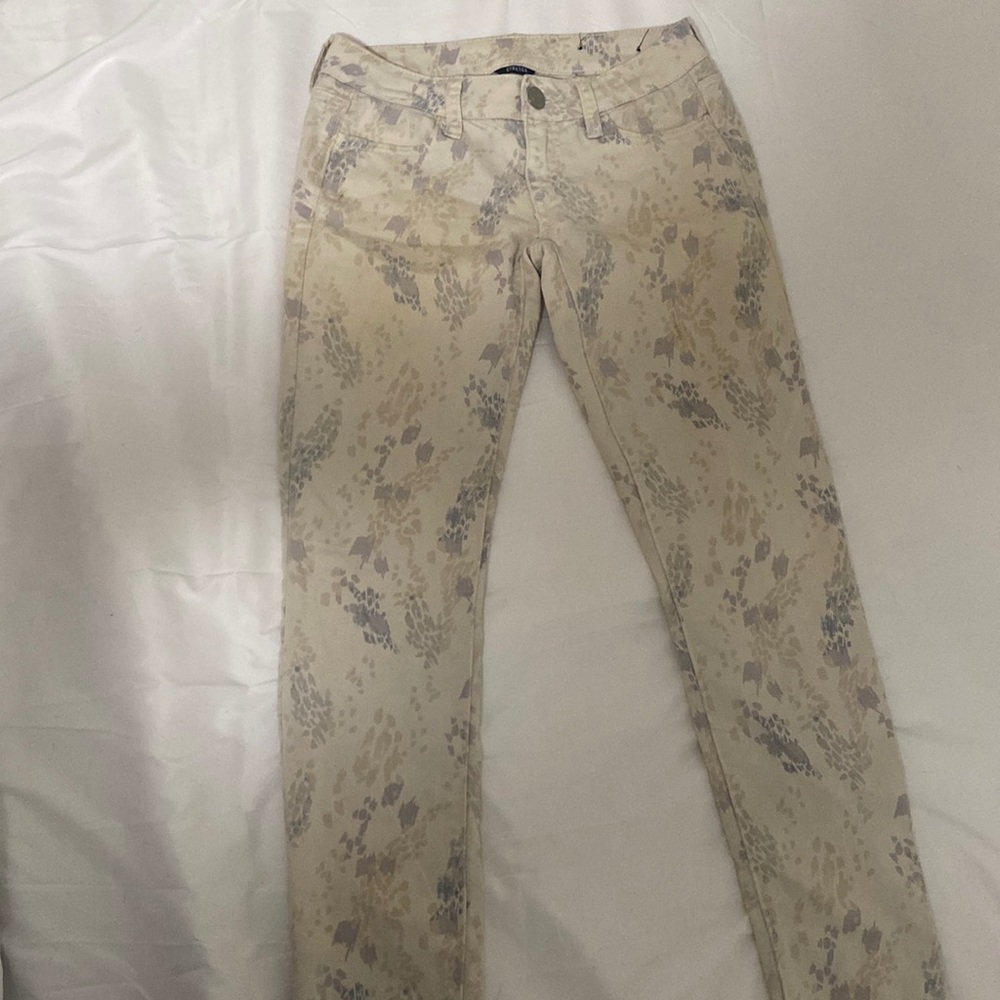 american eagle stretch jean jegging  pattern